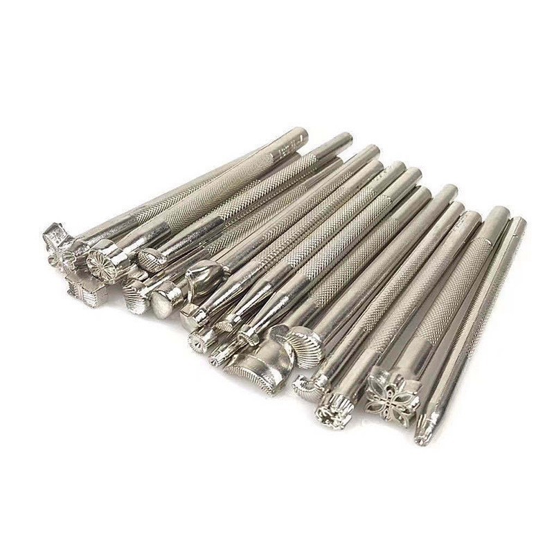 工具众创皮革工具套装diy 利入门级 手缝皮具 菱斩皮艺套 96pcs