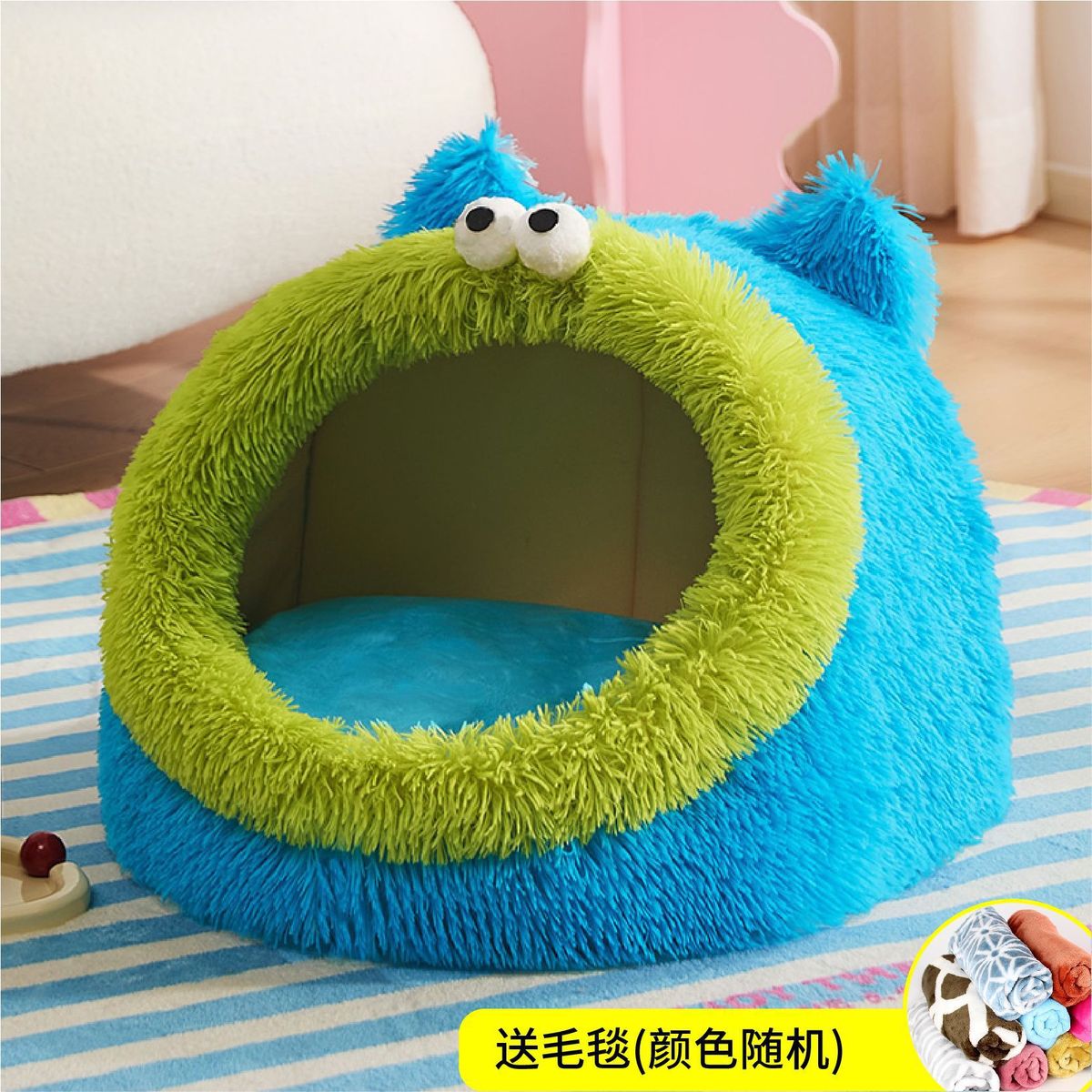 狗窝冬天保暖封闭式安全感屋过冬睡觉床宠物宠物狗别墅猫窝冬季