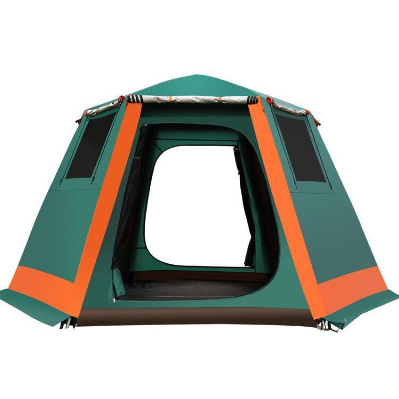 野营户外沙滩垂钓凉棚帐篷防蚊防水通风双层帐篷全自动速搭帐篷