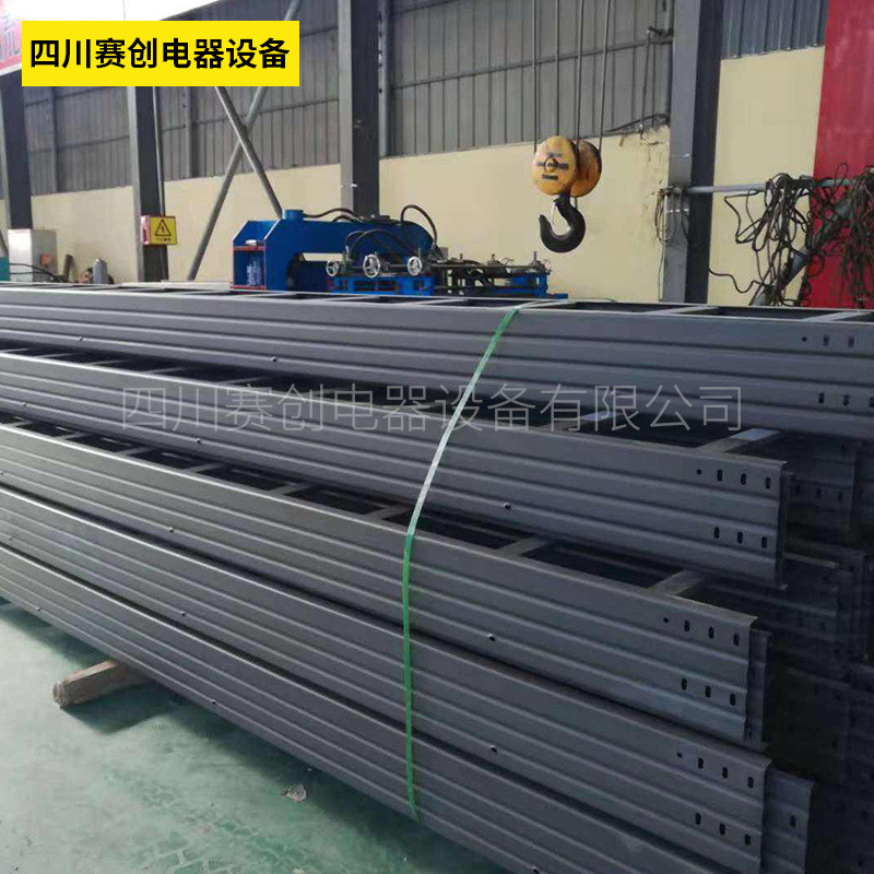 桥架跨距电缆大模压槽式梯式瓦楞镀锌喷塑防火消防不锈钢多规格