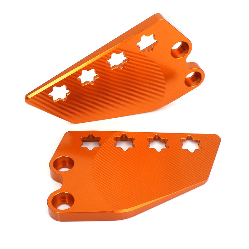 热销适用ktmduke390duke250125改装脚踏侧翼装饰前后飞翼翅膀盖保