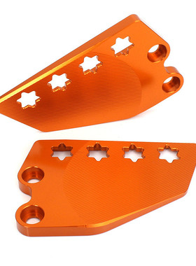 热销适用ktmduke390duke250125改装脚踏侧翼保护前后飞翼装饰盖翅