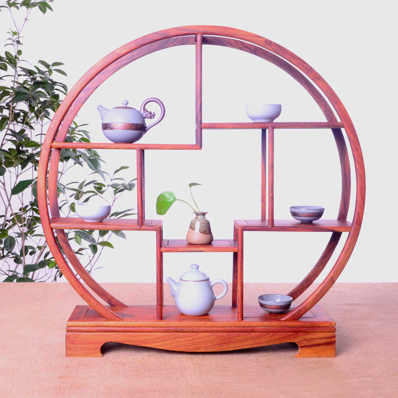 茶壶架实木工艺品摆件展示花梨木置物紫砂壶摆放收纳茶具架子