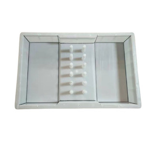 定制道路水盖板带孔下水道盖板塑料模具雨水蓖子排水沟盖板模具