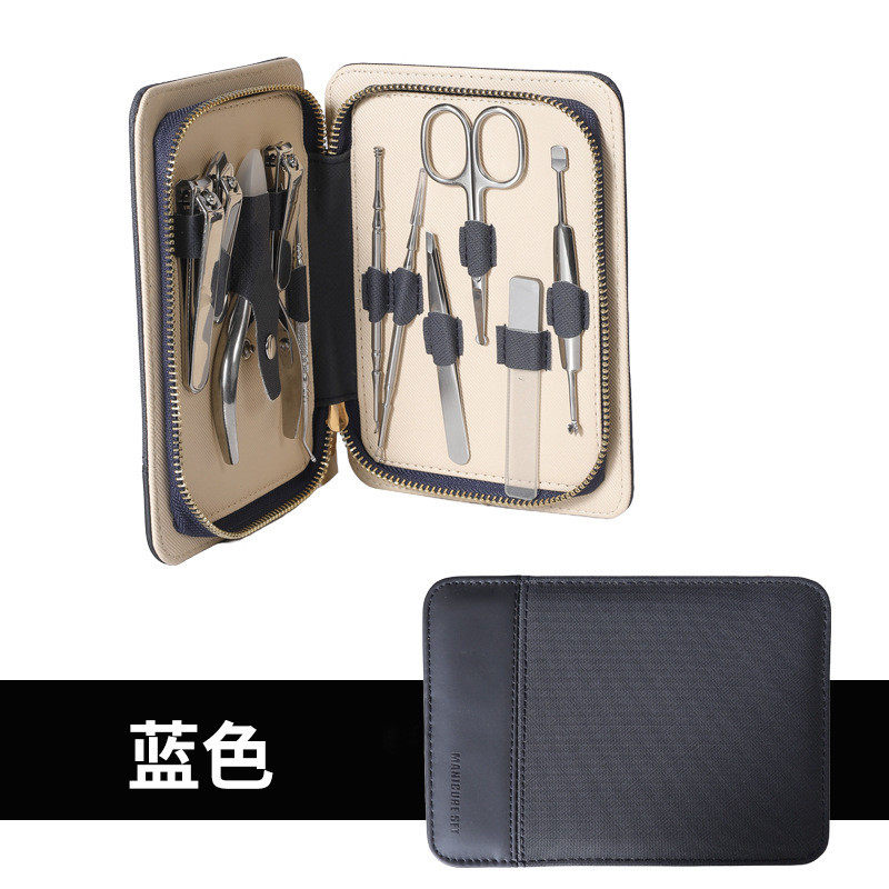 11件套不锈钢挖耳勺指甲刀指甲剪修脚刀甲沟鹰嘴钳便携全套批发
