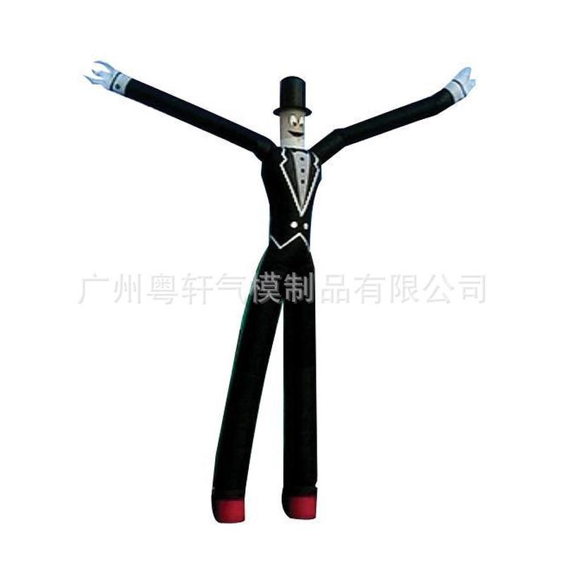 活舞星节日庆典空中跳舞人人偶五星广告充气动态卡通直管气模人
