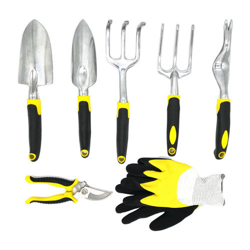 经典花园工具套装批发铲子工具袋帆布包园林园艺手套五金工具