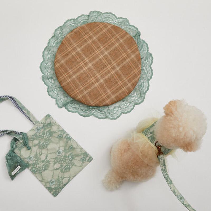 沙发床大花边狗窝毯子狗窝垫一体可拆洗防水新品宠物窝