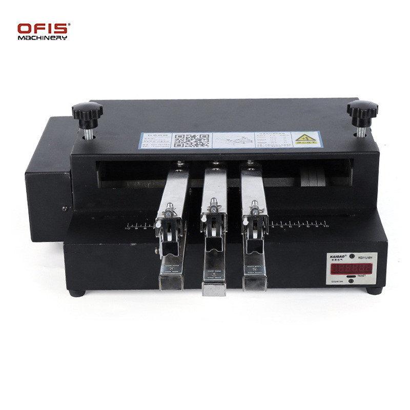 电动订书机低电耗机台式骑马钉订书机吊牌双头卡头速度快