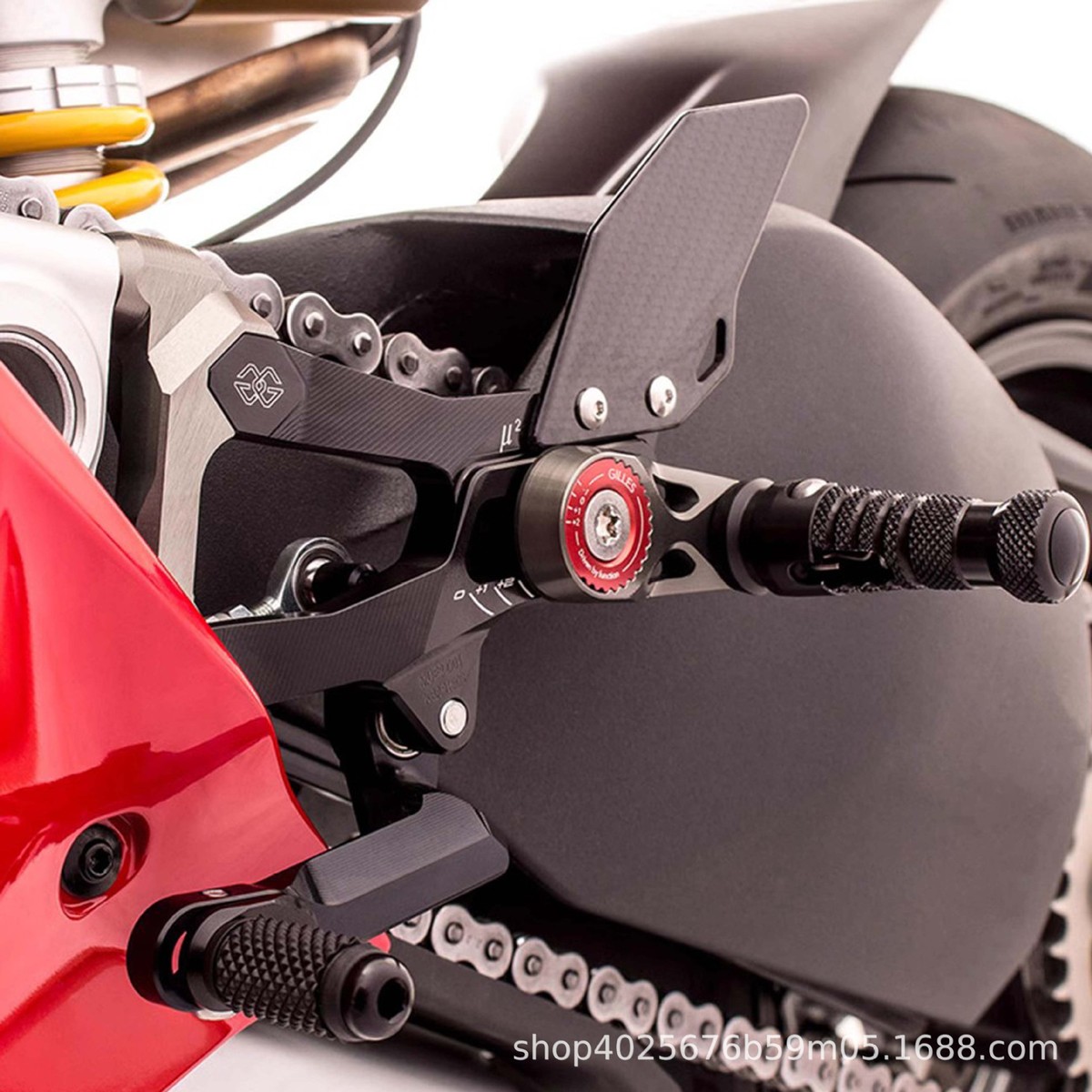 热销杜卡迪v4panigalev4v4sv4r18-23年升高护板脚踏脚踏