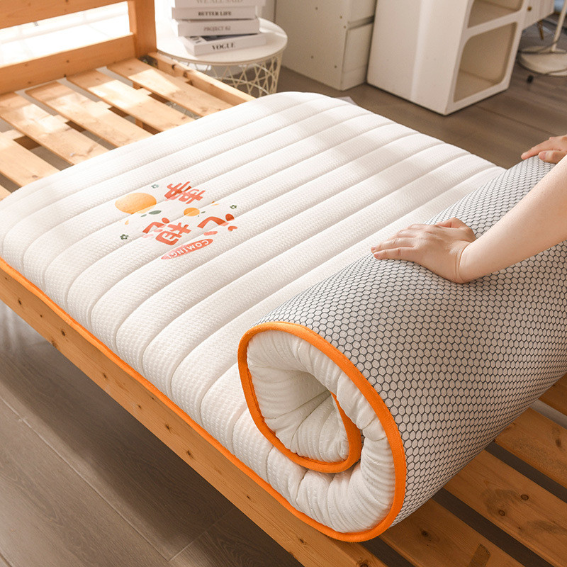 a类纯色宿舍上下铺泡泡棉床垫学生季加厚床垫褥子榻榻米床防塌陷