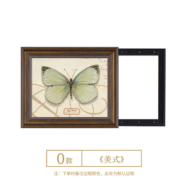 美式配电箱餐厅电表箱装饰画电源遮挡画电箱装饰开关盒空开箱壁画