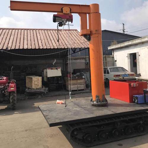 热销橡胶履带底盘悬臂吊 耐磨橡胶传动履带 防滑工程橡胶履带