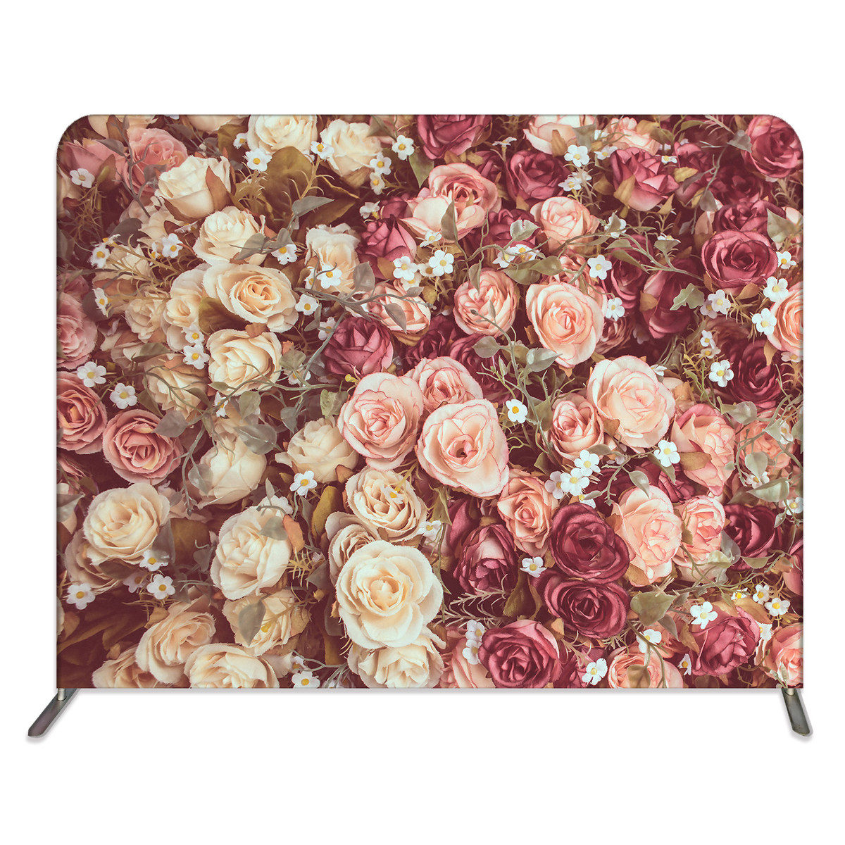 快幕秀拉网展架定制签名墙会议活动签到年会定制背景板快展广告架