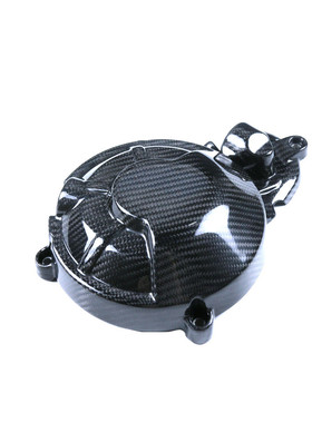 热销适用阿普利亚apriliars660tuono660保碳纤维左离合盖改装护罩