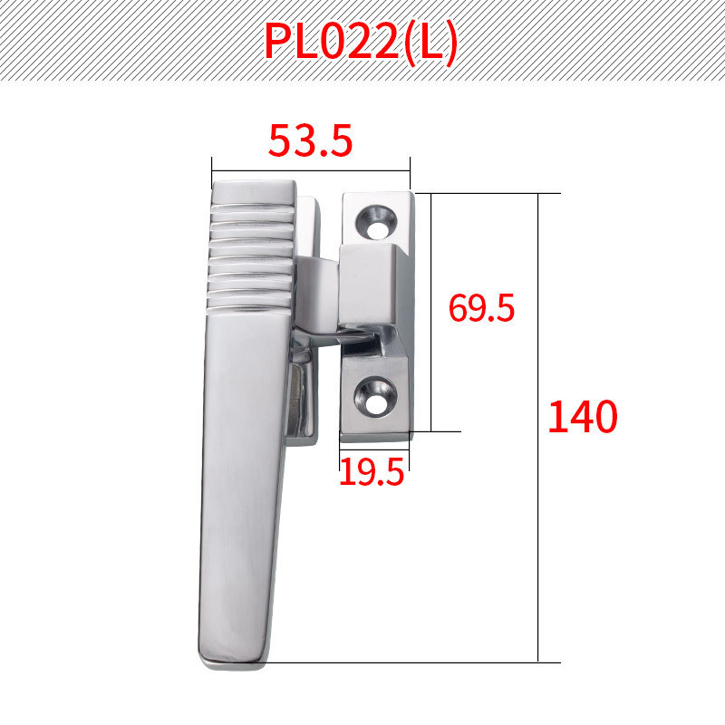 恒珠柜锁pl022拉手锁锌合金把手锁开关柜厂家拉手直发