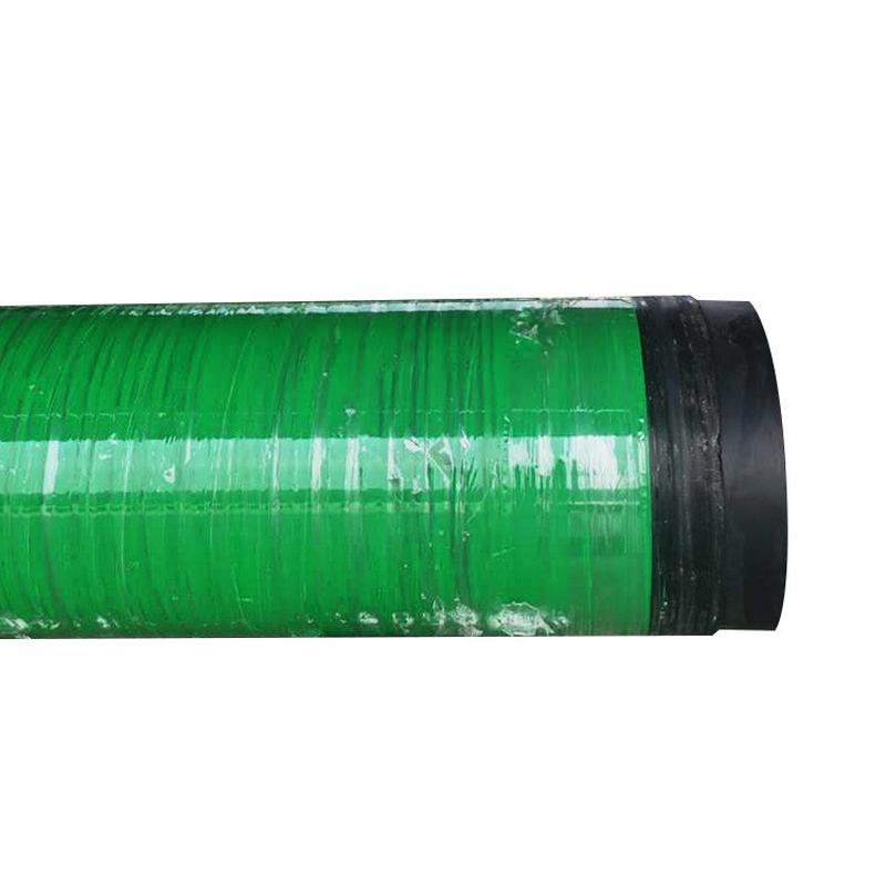 玻璃纤维增强复合缠绕管pe缠绕管复合管市政纤维排水管排污增强管