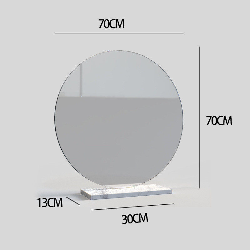 美容镜桌面梳妆台镜子卧室现代简约化妆镜台式立式化妆师新品