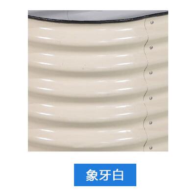 8寸高圆角种植金属方形床栽培床蔬菜种植箱花圃种菜箱生产批发