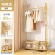 简易衣架卧室挂衣架可移动家用室内卧室晾衣架加粗落地轻奢衣帽架