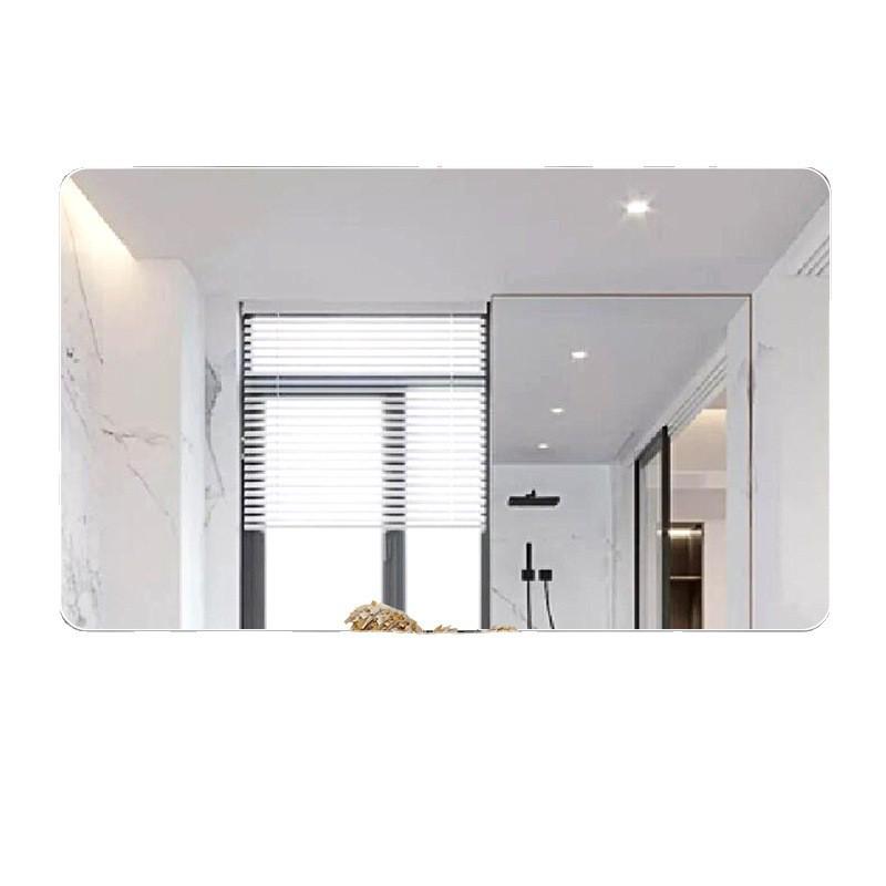 众想卫生间镜子壁挂洗手间梳妆镜浴室镜子化妆镜贴墙无框洗漱台