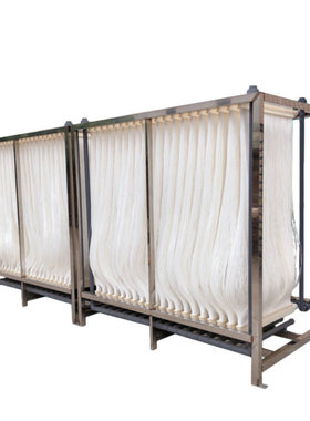 mbr回用帘式膜组件中水膜污水处理四川成都pvdf中空纤维帘式膜