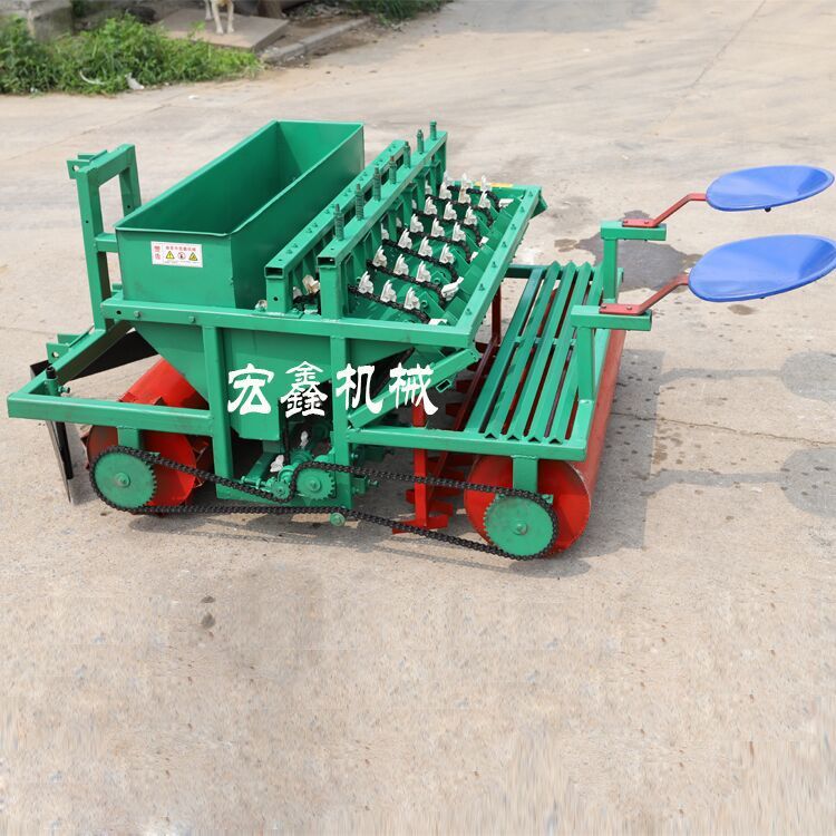 热销大蒜播种两用机收获手推式大蒜种植机价格大蒜播种机价格