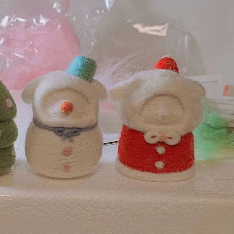 来雪人可定圣诞图款戳戳乐彩色羊毛毡戳戳乐diy手工羊毛毡,基础建材,隔音毡,淘宝优惠券,粉丝福利购,淘宝优惠卷