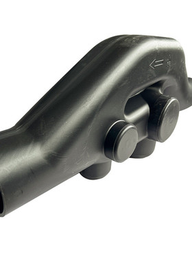 同虹吸式苏维托水管配件全新料虹吸hdpe层排水管件黑色热熔管件