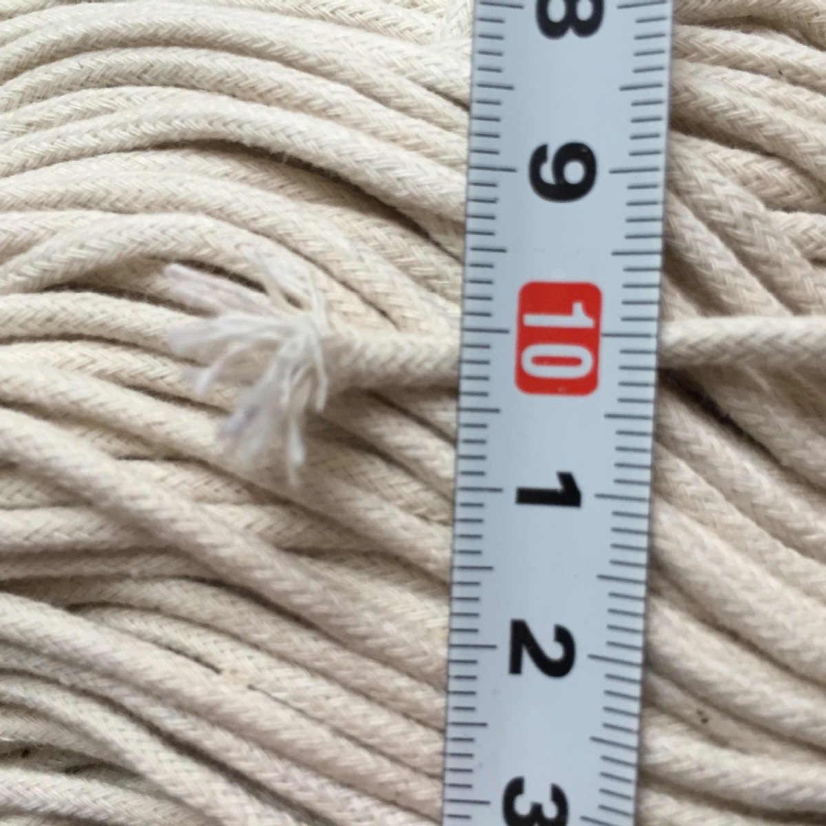 束口棉绳子扎袋捆绑平纹细绳包装袋装饰线服装辅料有芯白棉绳涤