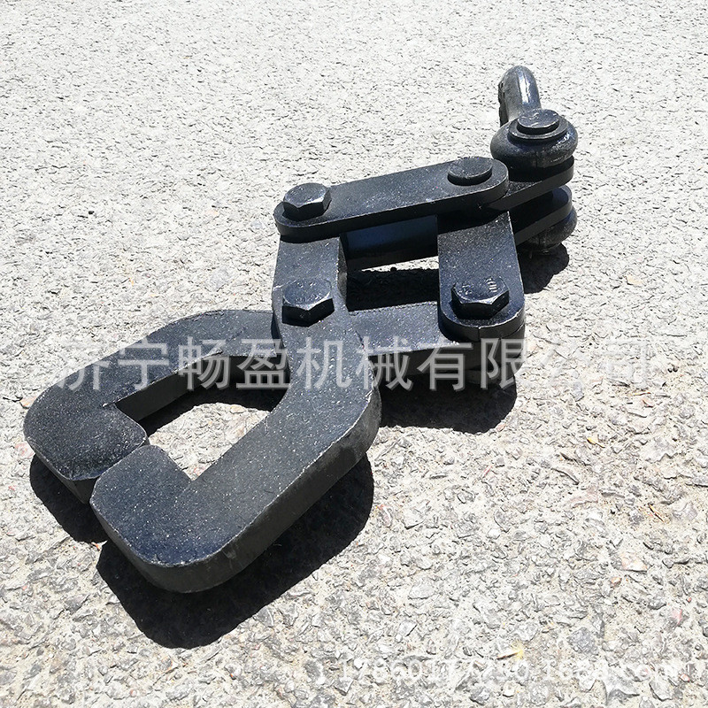 热销3吨钢轨夹具轨道装卸工具轨道抬轨钳手抬起重轨钳铁路吊钳