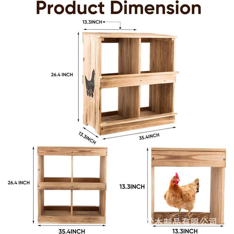 木质鸟舍户外悬挂树上鸟房子庭院喂食器宠物工艺品箱栖息木屋繁殖