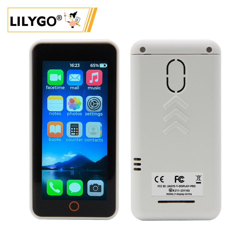 LILYGO® T-Display-S3-Pro ESP32-S3触摸2.33英寸LCD开发板模块