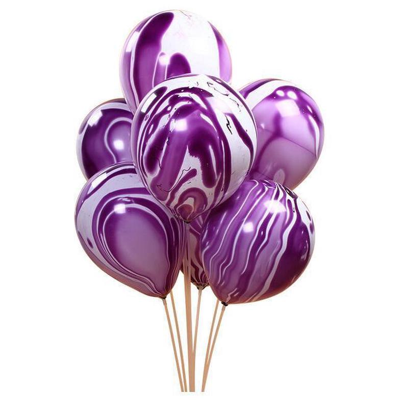 12寸玛瑙气球彩云气球婚礼布置厂家直销气球批发各种