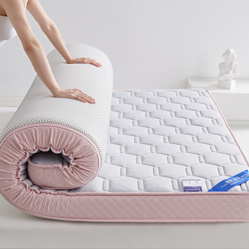 6s母婴级双人软垫加厚家用卧室乳胶床垫记忆海棉垫子垫褥可折叠