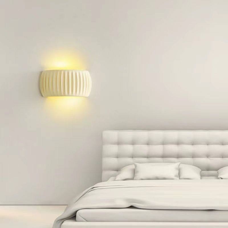 热销j0g现代简约卧室床头灯挂墙壁挂式壁灯客厅中山灯具南瓜壁灯
