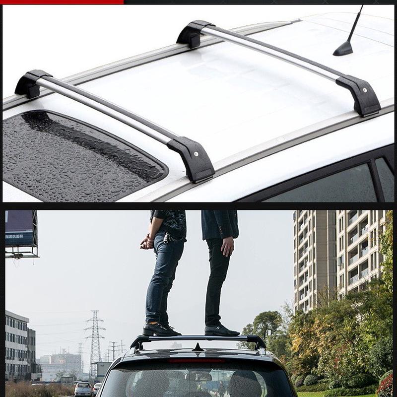 热销通用汽车行李架suv改装横杆批发架大鲨鱼车顶行李架横杆厂家