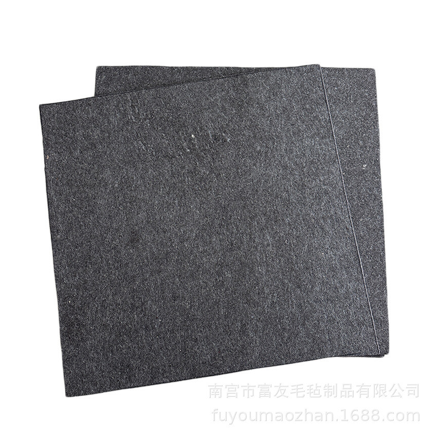 纯羊毛毡保暖加厚毛毡鞋底保温鞋底防滑鞋底毛毡高密度加硬鞋底毡