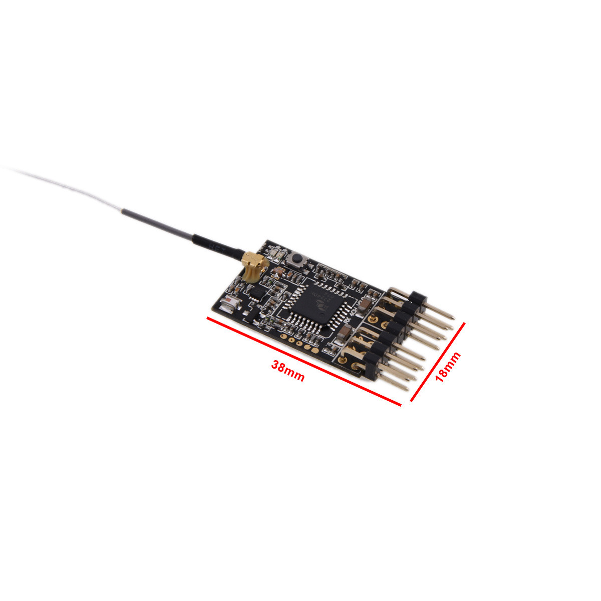 fasst奥广飞rfss04ffutaba迷你4通道接收机兼容agf模式