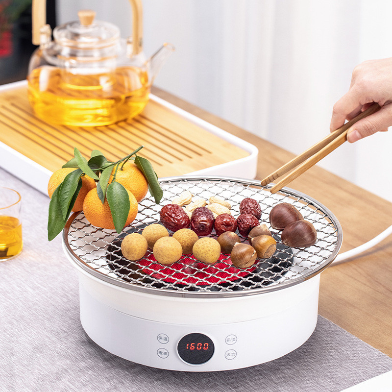 工厂直销冬天围炉煮茶套装器具全套家用室内玻璃煮茶壶电陶炉煮茶