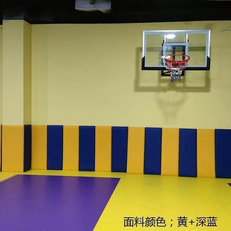篮球馆墙面软包软包防撞幼儿园墙壁软包篮球场体育馆防撞软包