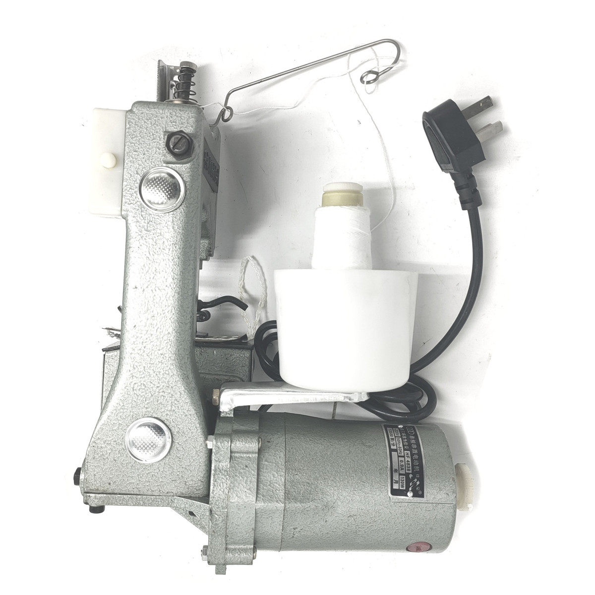 热销厂家快递飞人牌9-2封口机手提电动缝包机直供打包机编织袋封