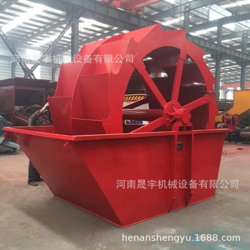 热销供应石粉洗砂机洗砂筛沙生产轮斗洗砂机矿场淘金洗石机设备
