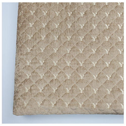 厂家直销绗缝面料夹棉雪尼尔沙发套沙发布防滑半成品沙发垫布料