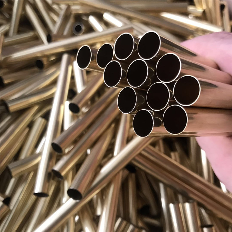 h65/h62/h59黄铜管家具黄铜毛细管空心表面加工铜套处理