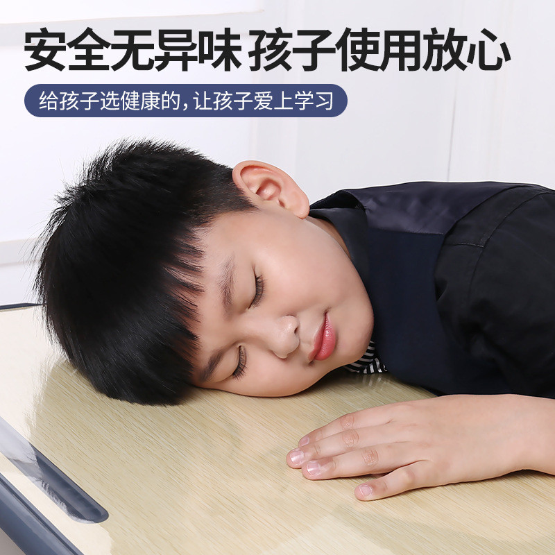热销小学生透明书桌垫儿童学习桌课桌垫桌布防水餐桌写字台桌面保