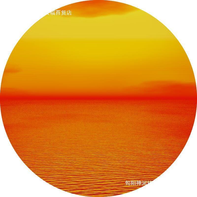 网红风灯箱落地日落招牌ins风led卡布无边咖啡店酒吧露营风亚克力