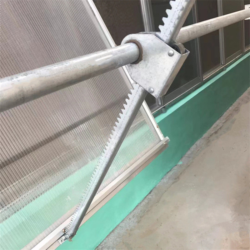 热销源头厂家生产推杆齿轮齿条温室外遮阳遮阳网开关大棚支撑杆