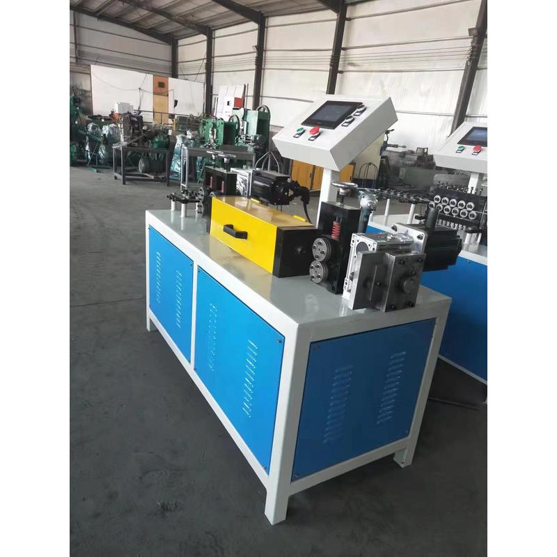 数控双伺服调直剪不锈钢丝镀锌丝矫直切断机金属线材拉直机断机