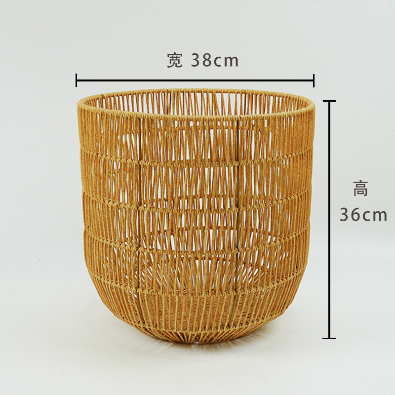 脏衣篮洗衣篮衣服收纳筐家用藤编篓装衣服仿衣篮子脏衣篓收纳